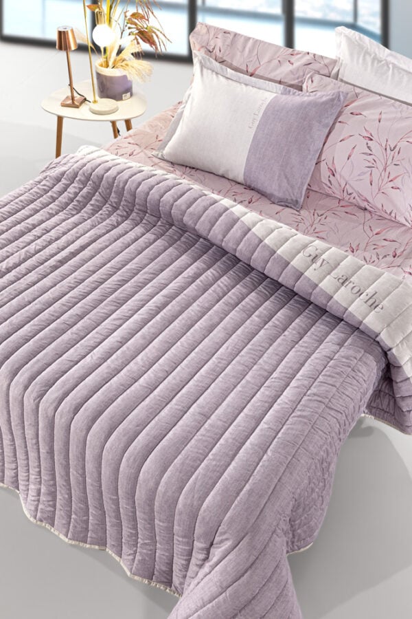 ΚΟΥΒΕΡΛΙ FLERIA MELANZE 220X240 - Guy Laroche