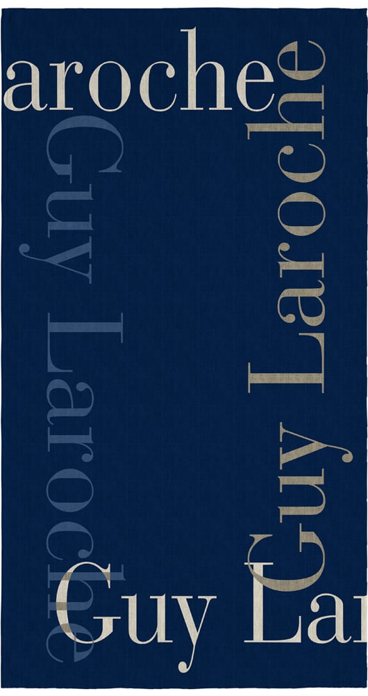 ΠΕΤΣΕΤΑ ΘΑΛΑΣΣΗΣ VELOUR PRINTED 2501 05 100X175 - Guy Laroche