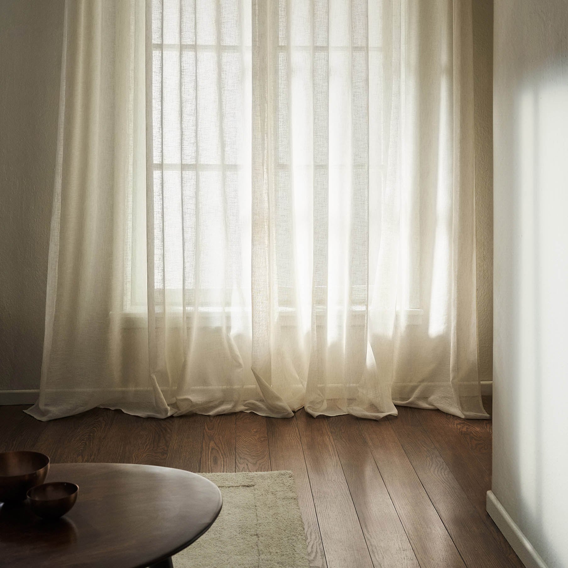 2004507506001 Κουρτίνα με τρουκς 140x280cm GOFIS HOME Maisy Beige 507/06