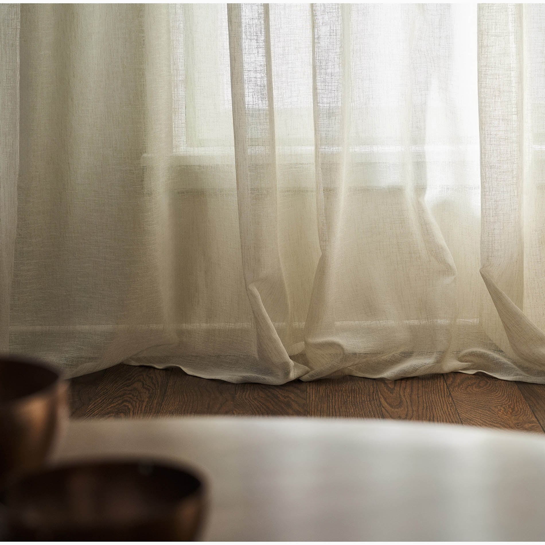 2004507506001_1 Κουρτίνα με τρουκς 140x280cm GOFIS HOME Maisy Beige 507/06