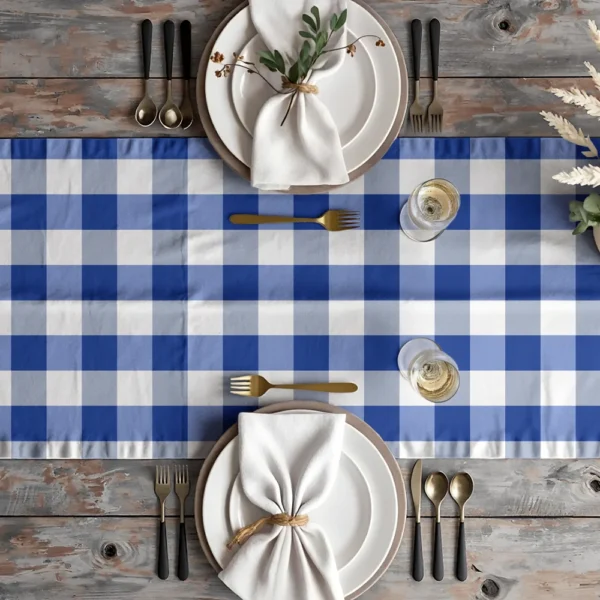 Τραπεζομάντηλο Ibiza - 140 x 180 cm - Μπλε - Borea