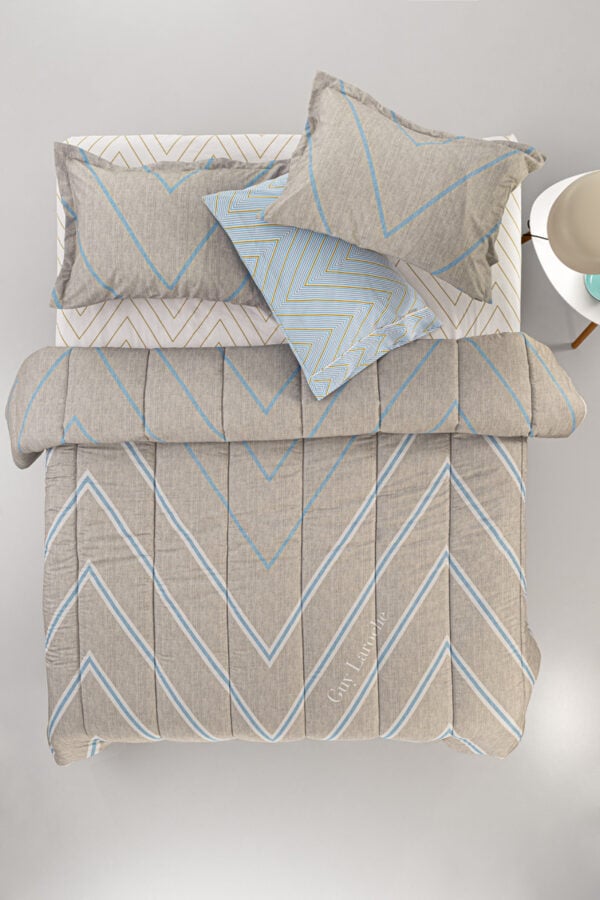 ΠΑ.CANYON BEIGE 220X240 SUEDE - Guy Laroche