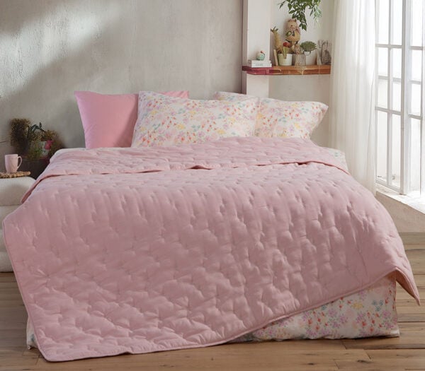 ΚΟΥΒΡ-ΛΙ ΜΙΚΡ-ΠΟΛ SPECIAL FLOWER 180X240 PINK - Nef-Nef Homeware
